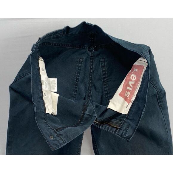 Levi's Vintage 510 Super Skinny Stretch Denim Jeans. Navy, Red Number Tag. 32X34 - Picture 7 of 9